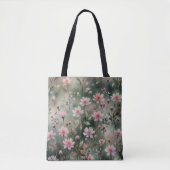  wilde bloemen tote bag (Voorkant)