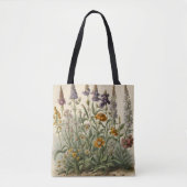  wilde bloemen tote bag (Voorkant)