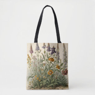 wilde bloemen tote bag