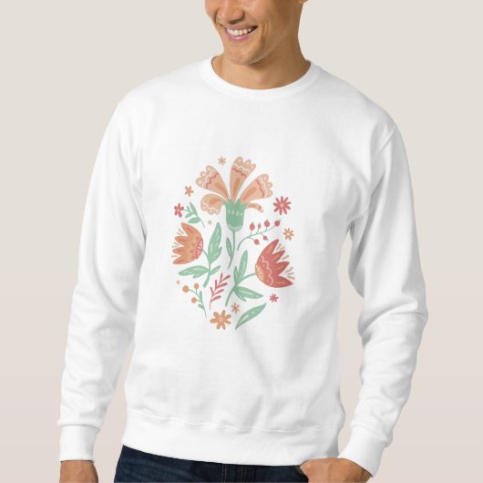 Wilde Bloemen Trui (Voorkant)