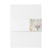 wilde bloemen uitnodigingen wikkel (Achterkant Voorbeeld)