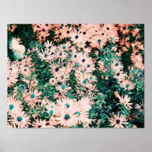 Wilde Bloemen Unieke Kleuren Poster