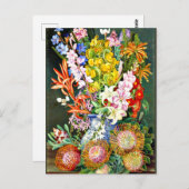 Wilde bloemen van Ceres, Zuid-Afrika Briefkaart (Voorkant / Achterkant)