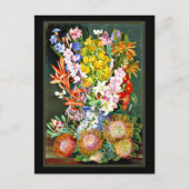 Wilde bloemen van Ceres, Zuid-Afrika Feestdagenkaart (Voorkant)