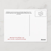 wilde bloemen van het briefkaart van Oklahoma 19r (Achterkant)