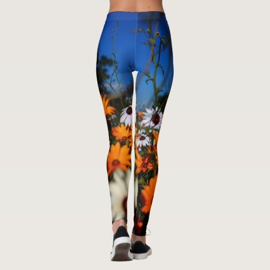 Wilde bloemen van Namaqualand Leggings (Achterkant)