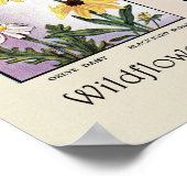 Wilde bloemen van Noord-Amerika [B] Poster (Hoek)