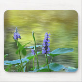 Wilde bloemen van Pond Mousepad Muismat (Voorkant)