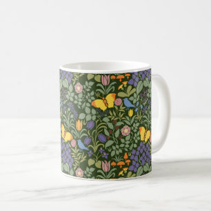 Wilde Bloemen van Voysey, Groene Koffiemok