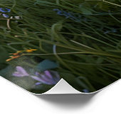 Wilde Bloemen Veld Perfect Poster (Hoek)