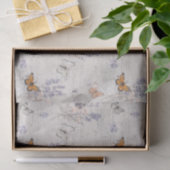 Wilde Bloemen Vlinders Tissuepapier (Geschenk)