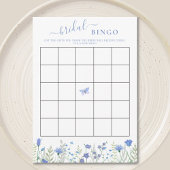 Wilde bloemen Vrijgezellenfeest Bingo Game Kaarten