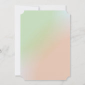  wilde bloemen Vrijgezellenfeest Uitnodigen Kaart (Achterkant)