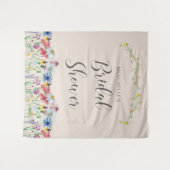 Wilde bloemen Vrijgezellenfeest van de tuinbouw Wandkleed (Voorkant (horizontaal))