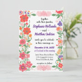 Wilde bloemen vrijheid grillen onconventionele lie kaart (Staand voorkant)