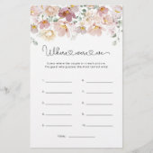 Wilde bloemen Waar waren we vrijgezellenfeest wild (Voorkant)