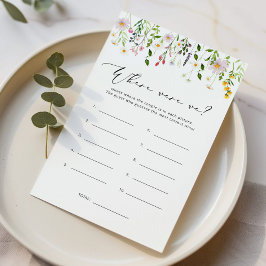 Wilde bloemen Waar waren we vrijgezellenfeest wild