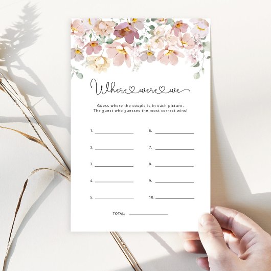 Wilde bloemen Waar waren we vrijgezellenfeest wild