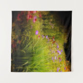Wilde bloemen wandkleed (Voorkant (horizontaal))