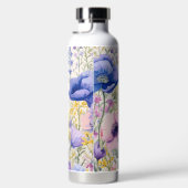 Wilde bloemen waterfles (Rechts)