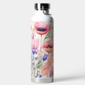 Wilde bloemen waterfles (Links)