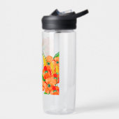 Wilde bloemen waterverf waterfles (Links)