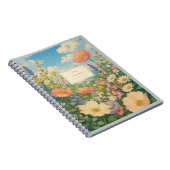 Wilde Bloemen Weide Cottage Notitieboek (Rechterzijde)