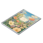 Wilde Bloemen Weide Cottage Notitieboek (Linkerzijde)