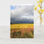 Wilde bloemen weide kaart (Gele Bloem)
