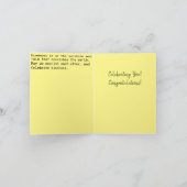 Wilde bloemen wenskaart kaart (Binnen)