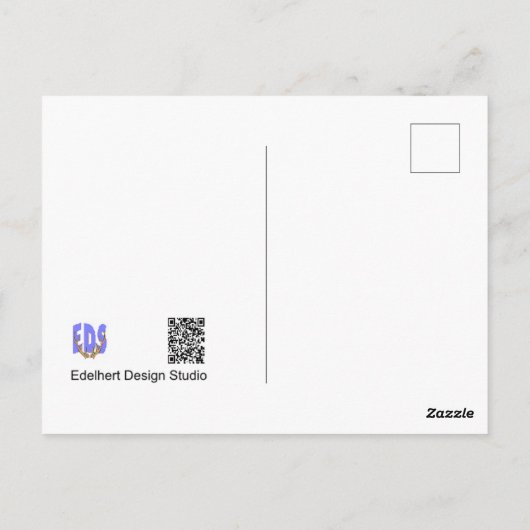 Wilde Bloemen: Witte Gele Gefeliciteerd Ansichtkaa Briefkaart (Achterkant)