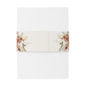 Wilde bloemen Woedende Woensdag Uitnodigingen Wikkel (Achterkant Voorbeeld)