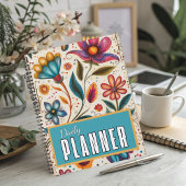 Wilde Bloemen & Wonder Oude Volkskunst Bloesems Planner
