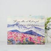 Wilde bloemen, Woord van God staat (Staand voorkant)