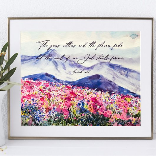 Wilde bloemen, Woord van God staat