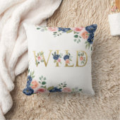 Wilde Bloemen Worp Kussen (Deken)