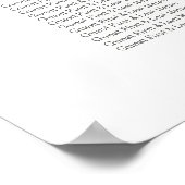 Wilde bloemen Zitplaats voor het huwelijk van wild Poster (Hoek)