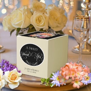 Wilde Bloemen Zoet Dank Je - Tarwe Bedankdoosjes