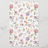 Wilde bloemen Zou ze liever vrijgezellenfeest wild (Achterkant)