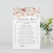 Wilde bloemen Zou ze liever vrijgezellenfeest wild (Staand voorkant)