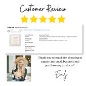 Wilde bloemenbaby in bloei baby shower terracotta kaart