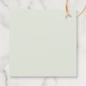 Wilde bloemenbloem lavender paarse groen bedankjes labels (Achterkant)