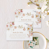 Wilde-bloemenboeken voor de tuin voor Baby Informatiekaartje