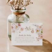 Wilde-bloemenboeken voor de tuin voor Baby Informatiekaartje