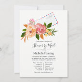 Wilde-bloemenbridal of -Baby shower per post Kaart (Voorkant)