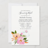 Wilde-bloemenbridal of -Baby shower per post Kaart (Voorkant)