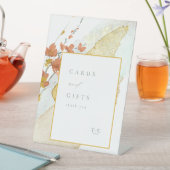 Wilde bloemenkaarten en cadeaus Gold ID954 Reclamebord Met Voetstuk (Insitu)