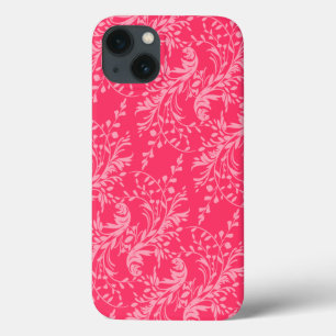 Wilde bloemenkast gevlekt rood roze pluishoes Case-Mate iPhone case