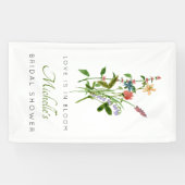 Wilde bloemenliefde is in Bloom Vrijgezellenfeest Spandoek (Horizontaal)