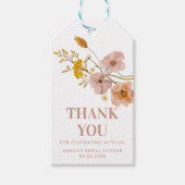 Wilde bloemensoorten, Bohemibloemen Cadeaulabel (Voorkant)